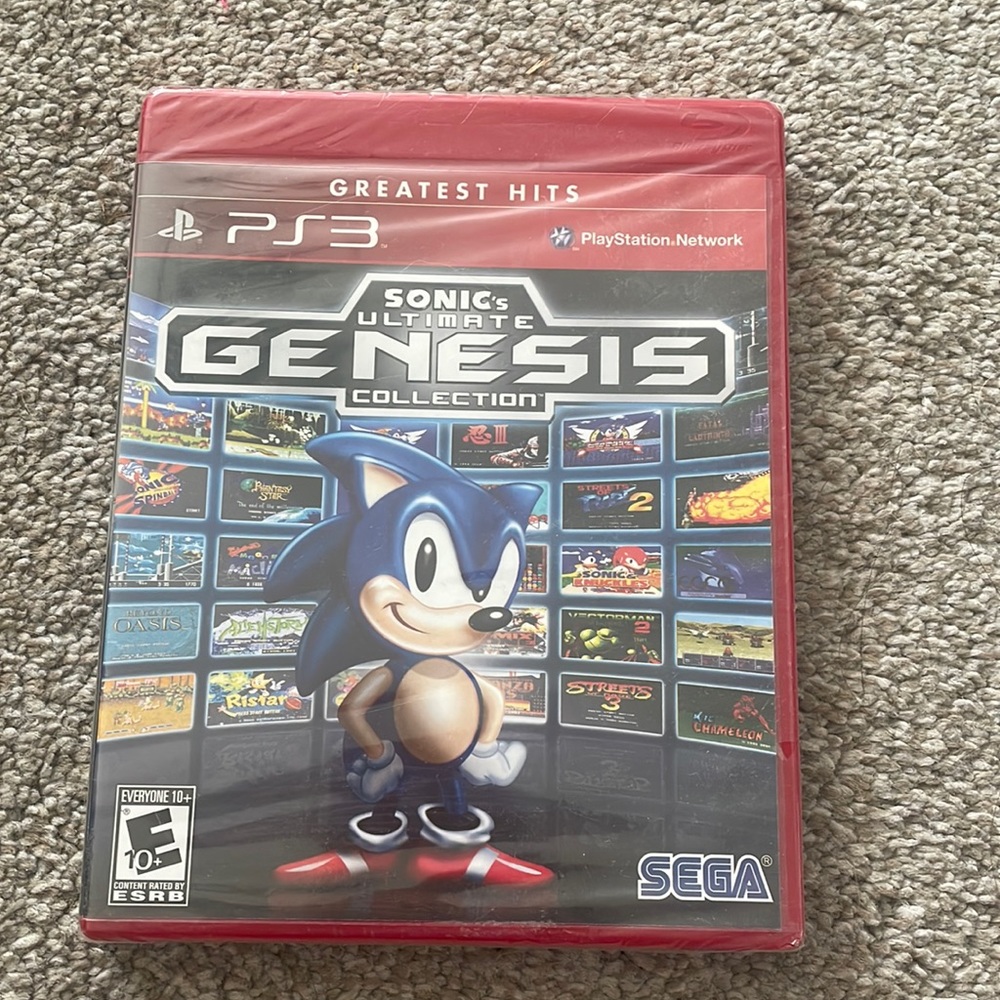 PS3 Sonics Ultimate Genesis Collection